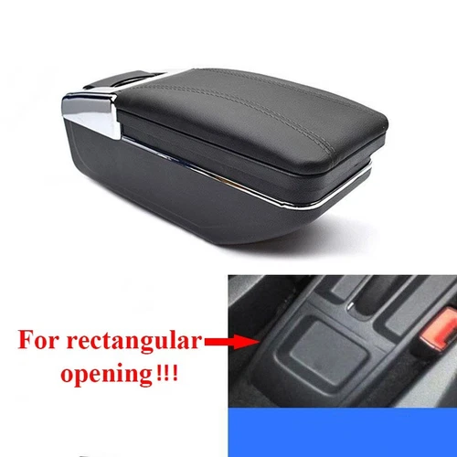 Car Armrest Arm Rest Centre Console Storage Box For VW Polo MK 5 V 2010 - 2017