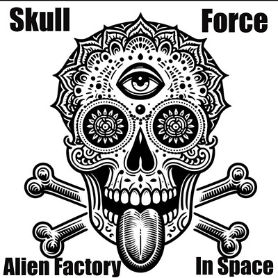 Skull Force - Alien Factory In Space CD/Aphex, FSOL,Spiral Tribe,Eat Static,Orb