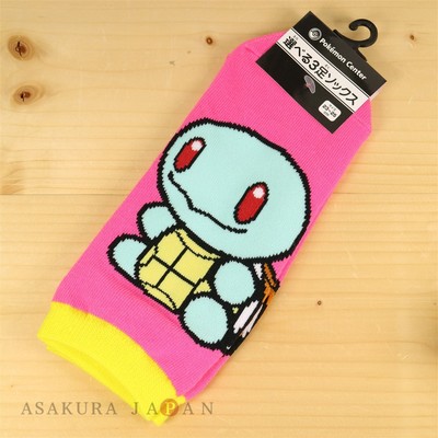 Pokemon Center Original Plush Socks for Women 23-25 cm 1 Pair Litwick