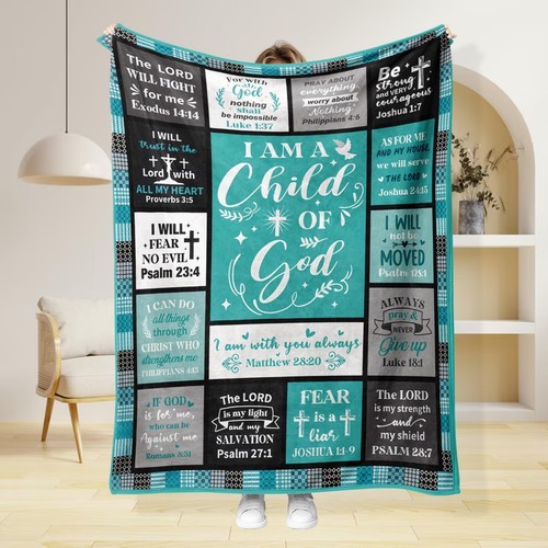 Microplush Fleece Throw Blanket Lightweight Super Soft Warm For Easter Day Gift