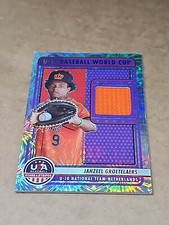 Jahzeel Groetelaers 2023 Panini USA Baseball Stars & Stripes Jersey Relic
