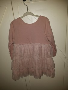 vestido rosa dourado