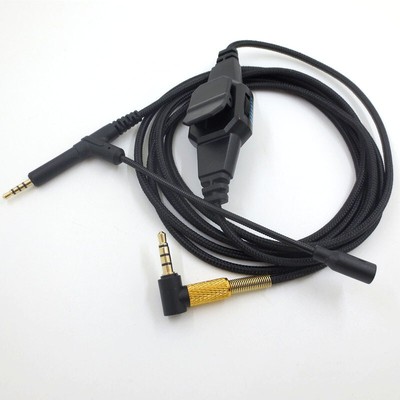 For Skype Games Radio Podcasts Audio Cable With Microphone For Y40 Qc25 Oe2