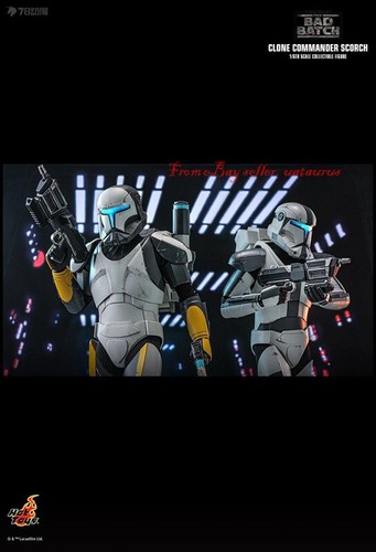 Perfect Hot Toys 1/6 Tms130 Star Wars Clone Commander Scorch In Stock New - Picture 11 of 12