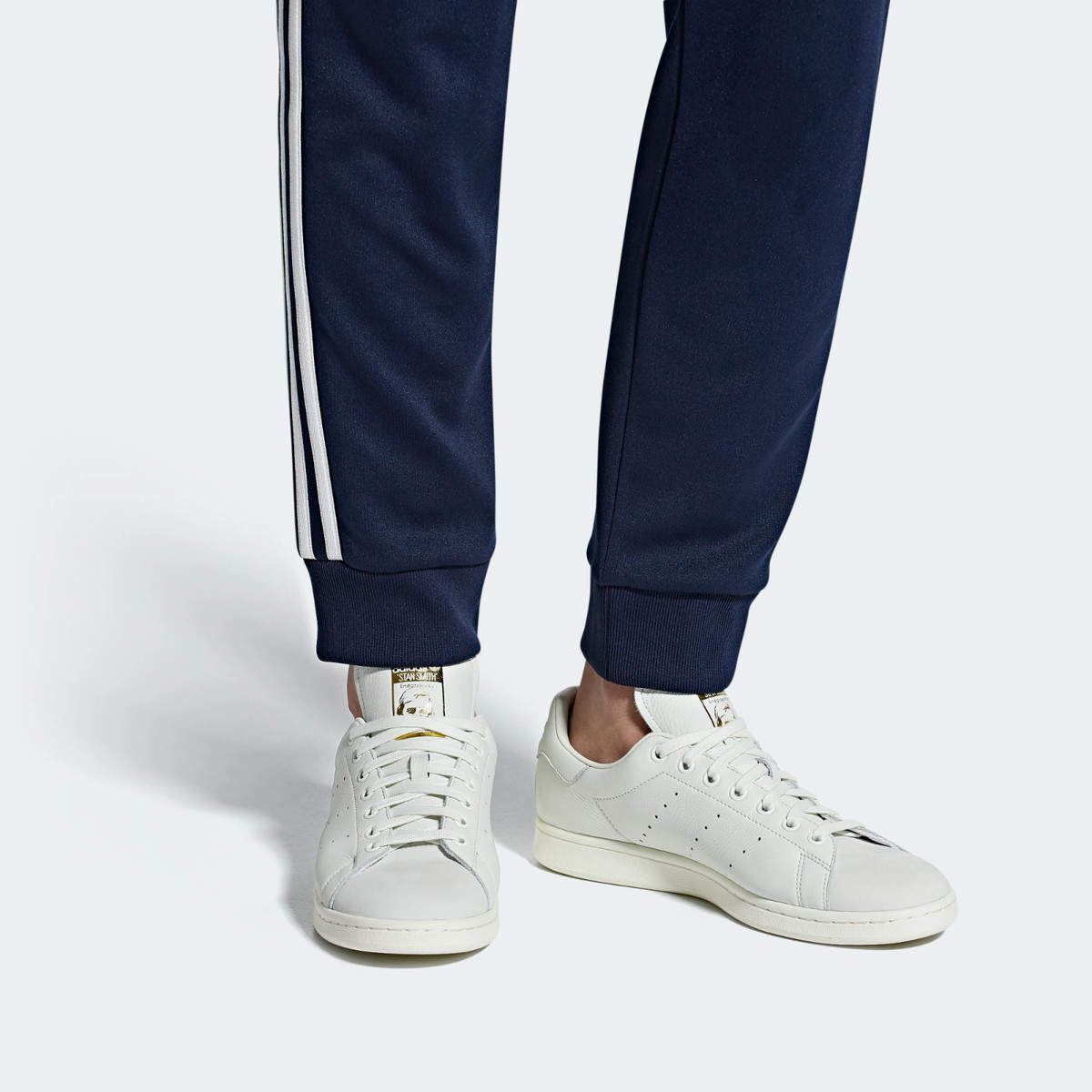 adidas Originals Stan Smith Premium Leather White Gold SIZE 5 5.5 6 6.5 7 7.5 8