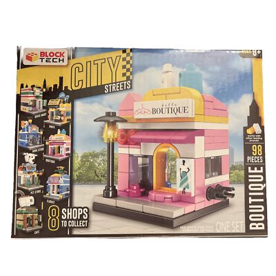 Block Tech City Streets Bella Boutique Collection Compatible Leading Brand 98 pc
