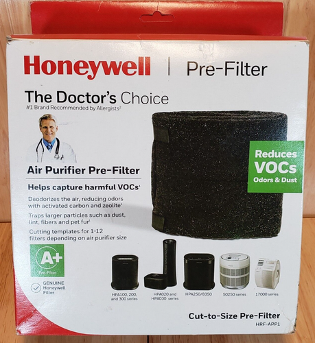 Lot Of (3) Honeywell Genuine HRF-APPI Air Purifier Pre-Filter A+