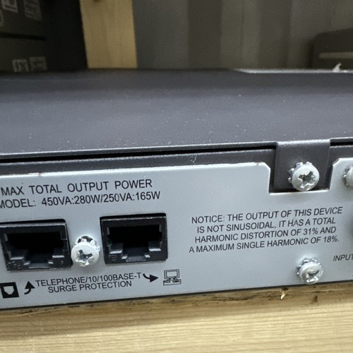 APC Smart-UPS SC 450VA 120V 1U Power Supply SC450RM1U No Batteries - Picture 6 of 6