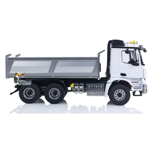 Metal Chassis 1/14 2Speed 3348 RC Hydraulic Dumper RTR Tipper NOLock Light Sound - Picture 4 of 12