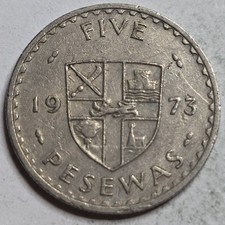 Ghana 1973 5 Pesewas