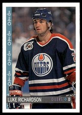 1992-93 O-Pee-Chee !! Luke Richardson Edmonton Oilers #171