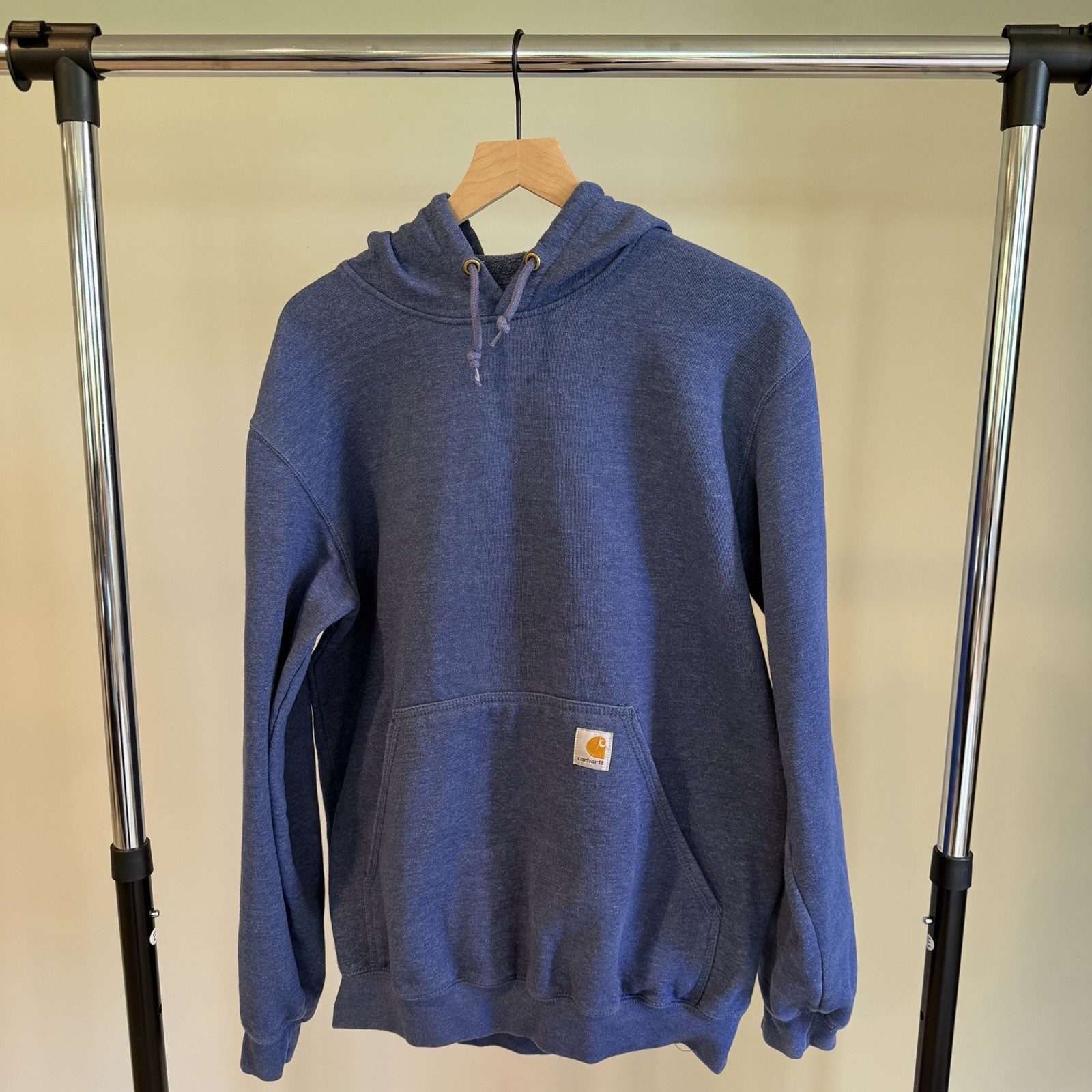 Carhartt Blue Graphic Pullover Hoodie Hooded Men's M K288-135
