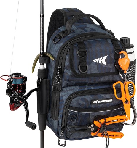 Zaino da Pesca con Design Impermeabile e Comoda Cinghia - Foto 2 di 8