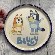 Zak Brand Bluey Bingo Melamine Toddler Plate