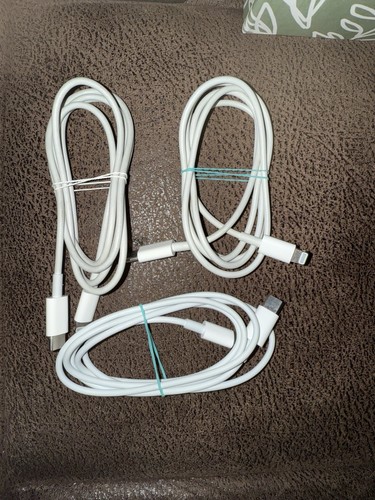 Apple Lightning to USB Cable Original Bundle for iPhone iPad - 第 1/2 張圖片