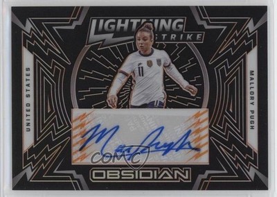 2021-22 Panini Obsidian Electric Etch Orange 37/50 Mallory Swanson Pugh Auto 7xr