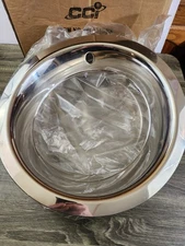 CCI Wheel Trim Beauty Ring 15 Inch Dia Stainles Steel Set Of 4 IWC1515D3 Chevy