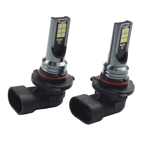 Brighten Up the Road with 2x 9006HB4 LED Fog Light Bulbs Super White 6000K - Picture 7 of 20