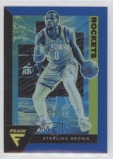 2020-21 Panini Flux Light Blue Prizm Sterling Brown #66 1x5