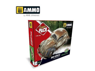 AMMO MIG - Weathering Set Super Pack Rust Effects 7805