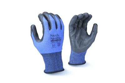 RADIANS *6 PAIRS* RWG567 NICELY NIMBLE A4 Cut Protection Work Gloves Size MED