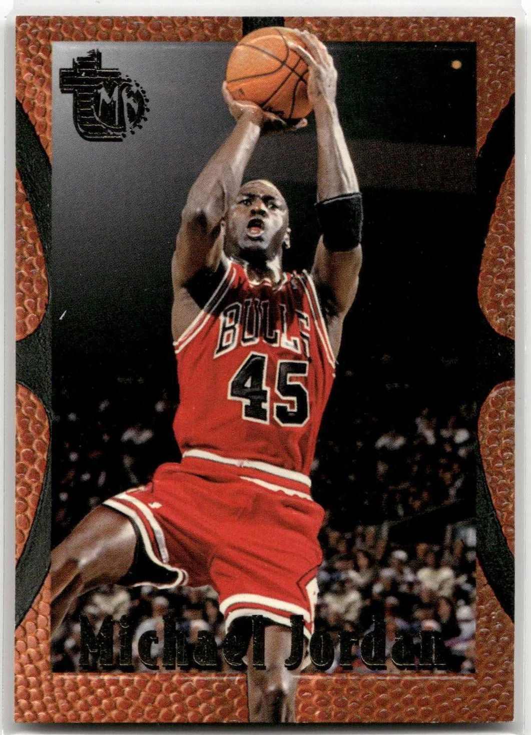 Michael Jordan 1994-95 Topps Embossed #121 Chicago Bulls