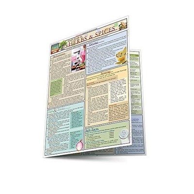 ChefS Guide To Herbs  Spices (Quickstudy: Home) - Pamphlet - VERY GOOD
