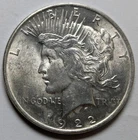 1922 P Peace Silver Dollar $1 US Coin 90% Silver Philadelphia Mint Type Coin