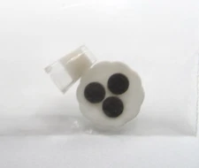 NEW DOLLHOUSE MINIATURES ~ CUP OF WHITE MILK AND PLATE OF COOKIES