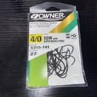 Propriétaire 5315-141 4/0 SSW crochet tout usage point besoin rev œil plié 27CT taille 4/0