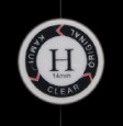 Kamui Clear Original Brown Billiard Pool Cue Tip 14mm - Hard