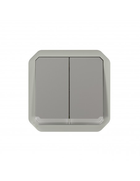 Interrupteur triple Plexo IP55 IK08 haute resistance aux chocs et projections