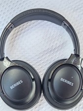 BERIBES Wireless Bluetooth Headphones Model WH202A Soft Ear Cups HI-FI Audio