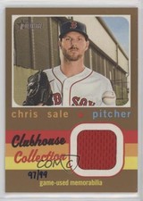 2020 Heritage High Number Clubhouse Collection Relics Gold 97/99 Chris Sale 4z8
