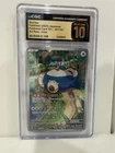 CGC 10 Snorlax AR 181/165 SV2a Pokemon Card 151 Pokemon Card Japanese 2023
