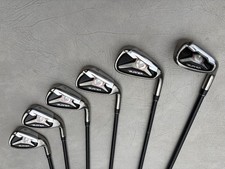 TaylorMade Burner Iron Set 6pcs 5-PW RE AX 65 SUPERFAST S Flex RH