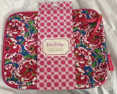 NWT Lilly Pulitzer iPad Tech Case Sleeve 8 x 10 Lucky Charms Pattern
