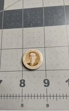 Political Pinback Button C.L Nonemaker State President Hyatt Mfg Co