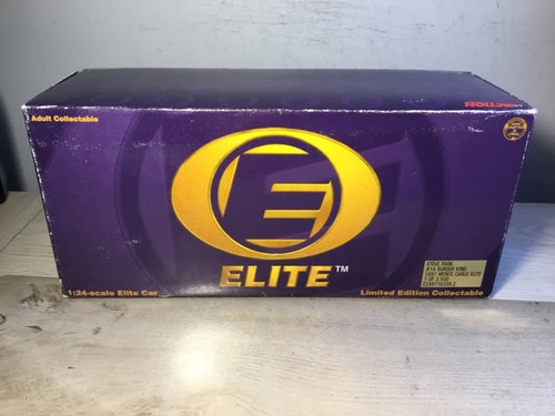 RARO 1:24 Steve Park #14 BURGER KING '97 ELITE VINTAGE DieCast NASCAR 1 di 3500 - Foto 6 di 6