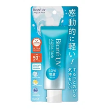 KAO Biore UV Aqua Rich Watery Essence Sunscreen SPF50+/PA++++ 70g/2.47oz (Japan)