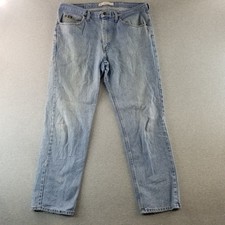 Lee Jeans Men's Sz 38x32 VTG Regular Fit Med Wash 100 Cotton Normcore Durable