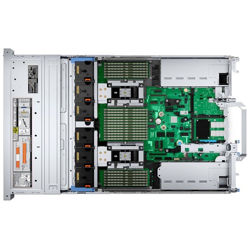 Dell R7625 PowerEdge Server 2x EPYC 9124 16C 64GB 2x 480GB SATA SSD H755 - Picture 3 of 5