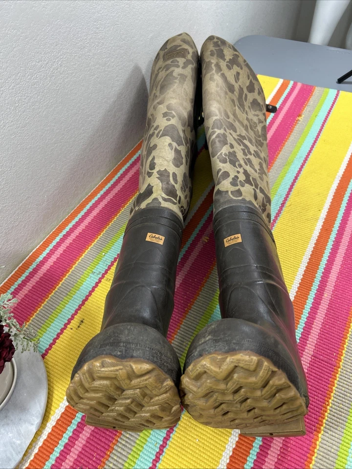 Cabela’s Brush Buster Waders Outdoor Hunting Fishing Steel Shank Boots Men’s 10 - Image 3 of 4