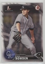 2016 Bowman Draft Draft Picks Ben Bowden #BD-36 5x8