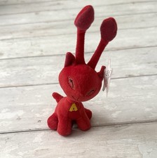 Neopets Red Aisha Soft Plushie Stuffed Toy Mcdonald  s Happy Meal Toy 2004