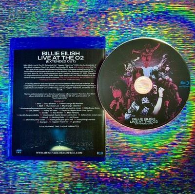 BILLIE EILISH LIVE AT THE O2 (EXTENDED CUT) BLU-RAY Happier Than