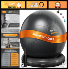 Ergonomic Yoga Ball Chair for Office - Stabil...