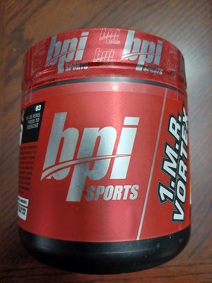 BPI Sports 1MR Vortex 50 serv Fruit Punch Pre-Workout Exp 07/28