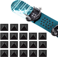 18 Pcs Snowboard Stomp Pad Studs Metal Anti Slip Grip Pads Self Adhesive Set