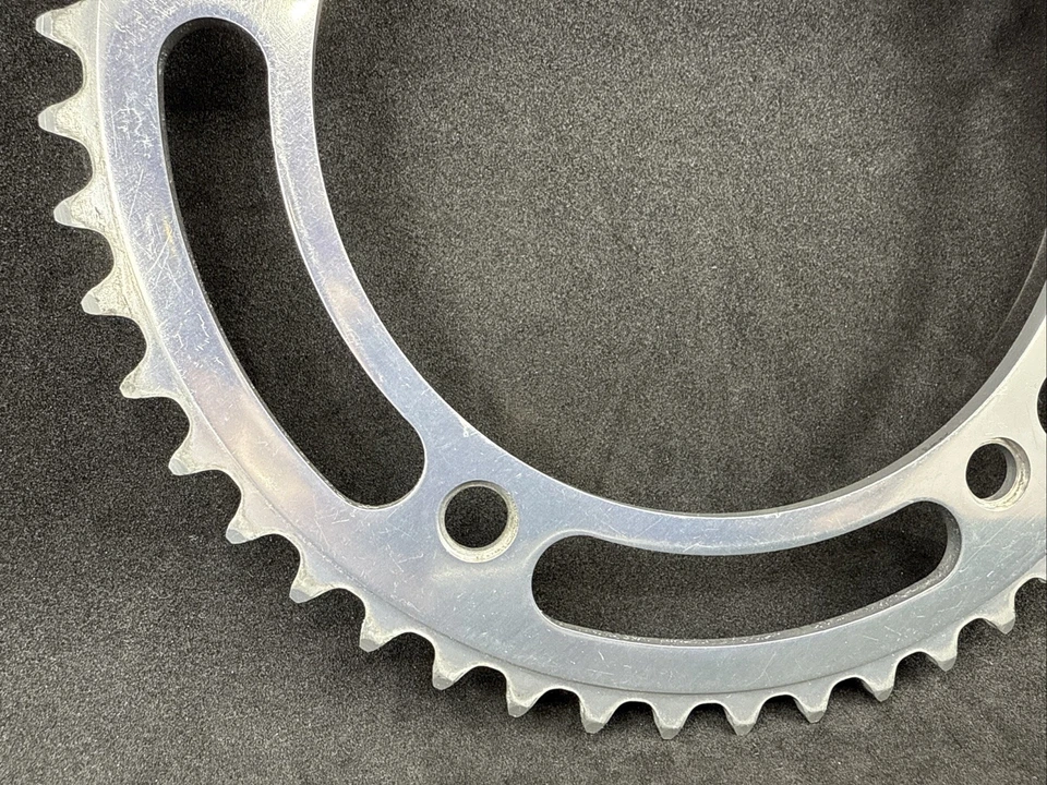 Vintage Sugino Mighty Competition 49 Tooth 151 BCD Track 49t Chain Ring Alloy - Image 4 of 4